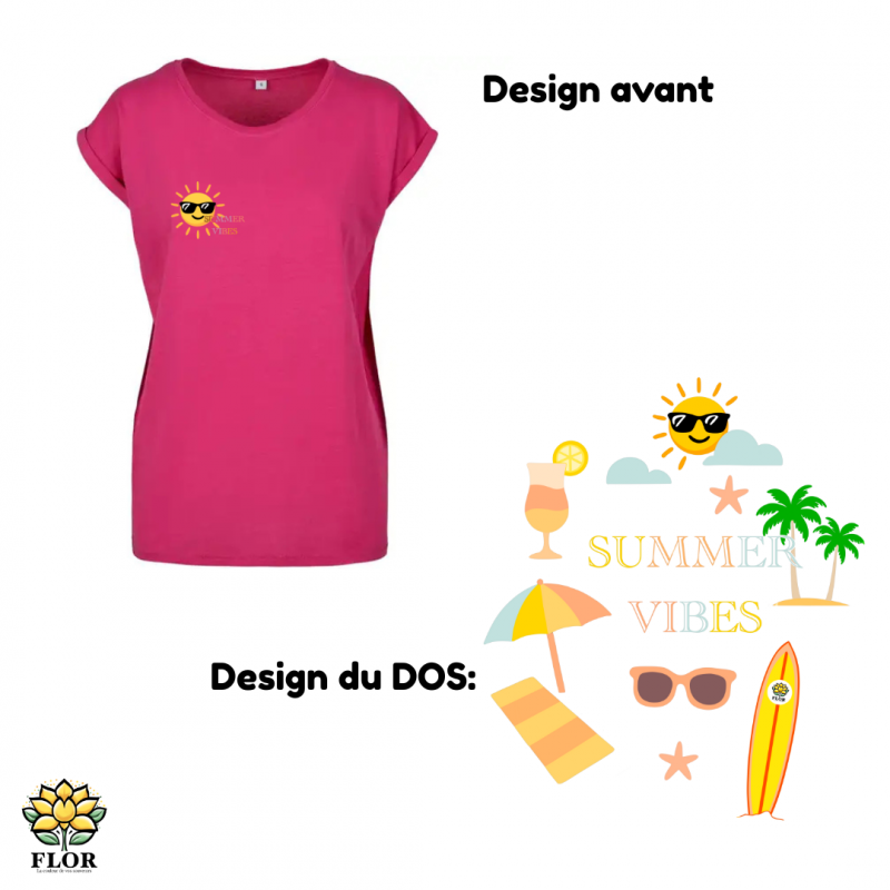 T-Shirt ColRond SUMMER – Image 4