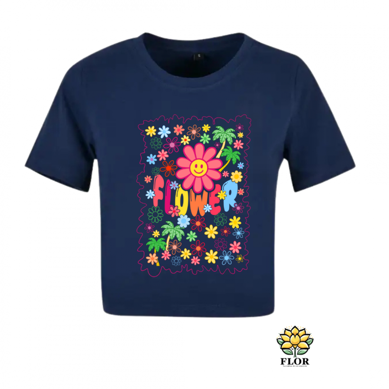 CROP TOP FLOWER FLASH – Image 3