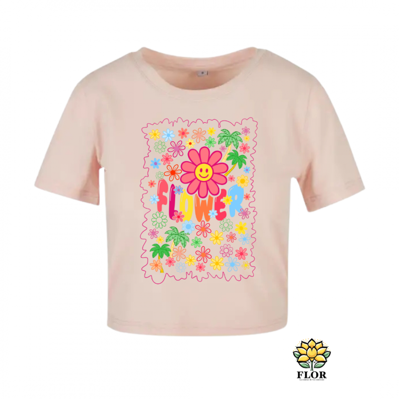 CROP TOP FLOWER FLASH – Image 2