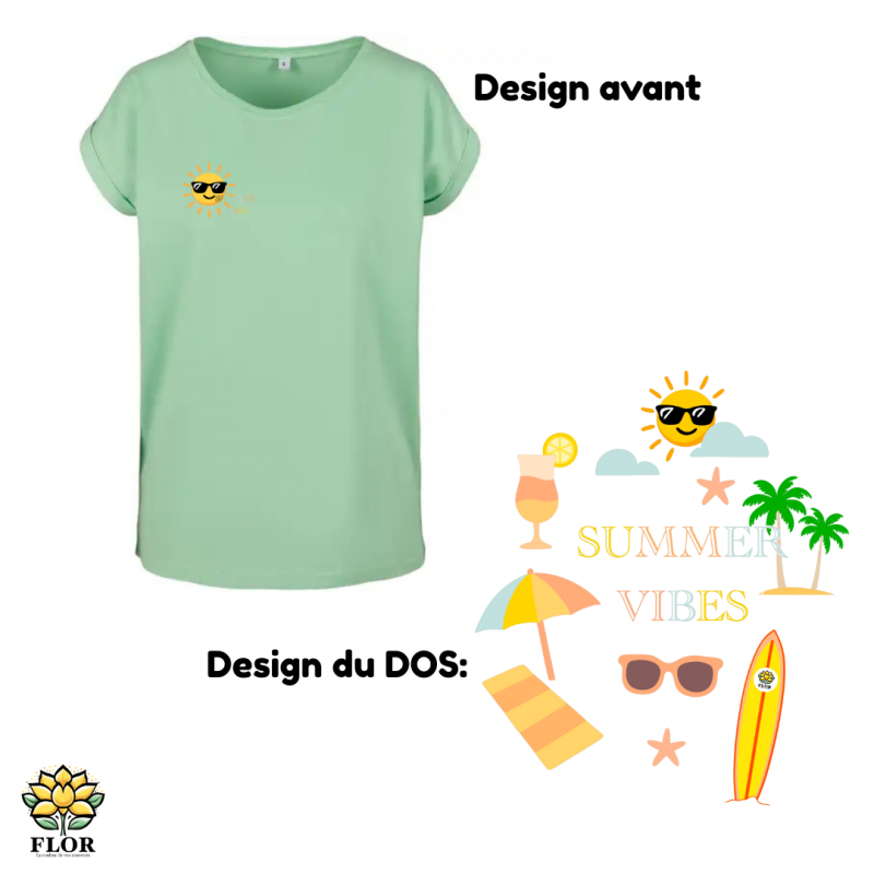 T-Shirt ColRond SUMMER – Image 2