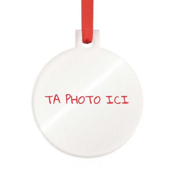 BOULE DE NOËL PHOTO