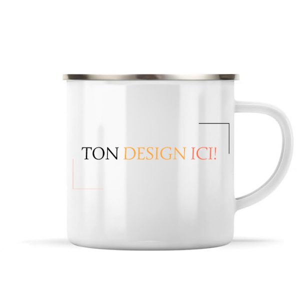 Mug émaillé
