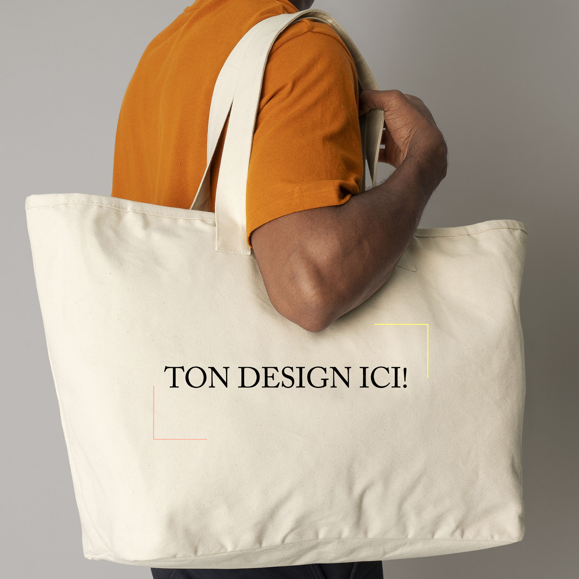 Grand sac pour shopping