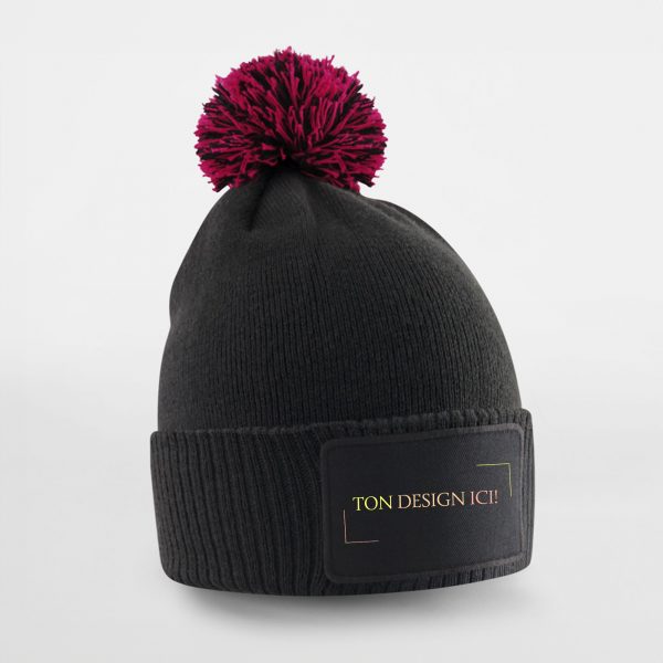 Bonnet enfant avec pompom