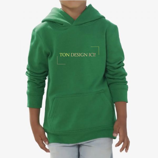Sweat-shirt enfant à capuche