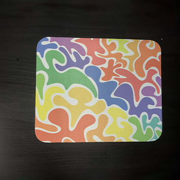 Tapis de souris multicolor