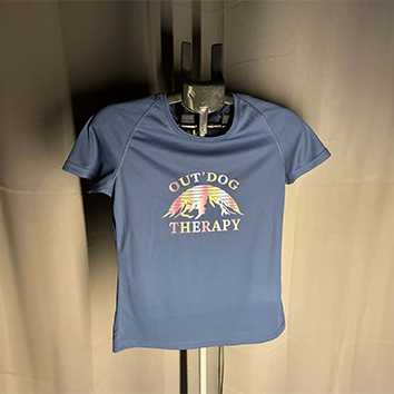 Tee shirt sport femme bleu marine taille S Outdog therapy