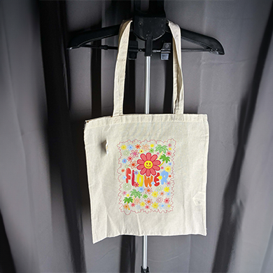 Totebag Flowers été